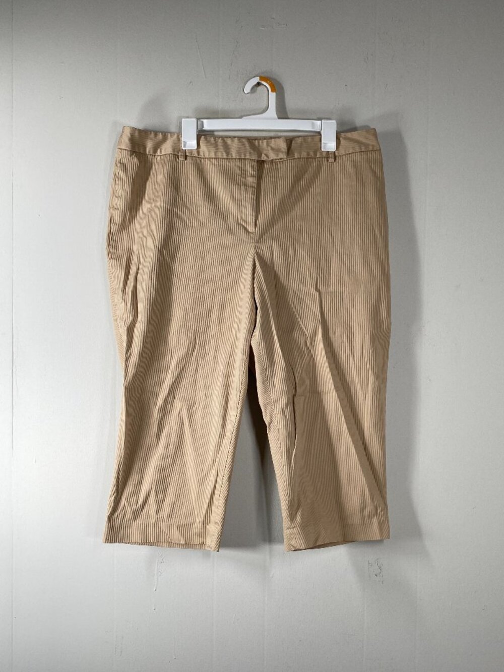 Unlisted by Kenneth Cole Capri Dress Pants Women's 18 High Rise Beige Office
